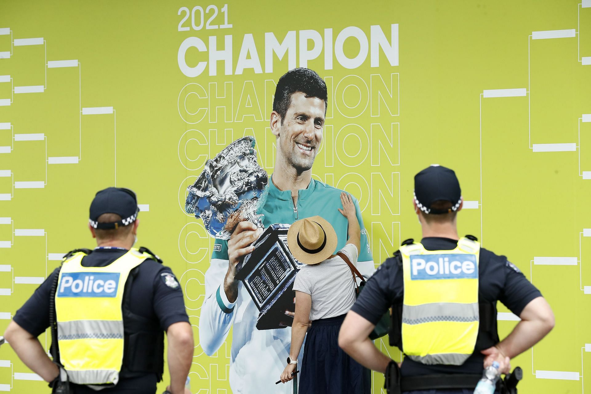 Djokovic last won the Australian Open trophy in 2021